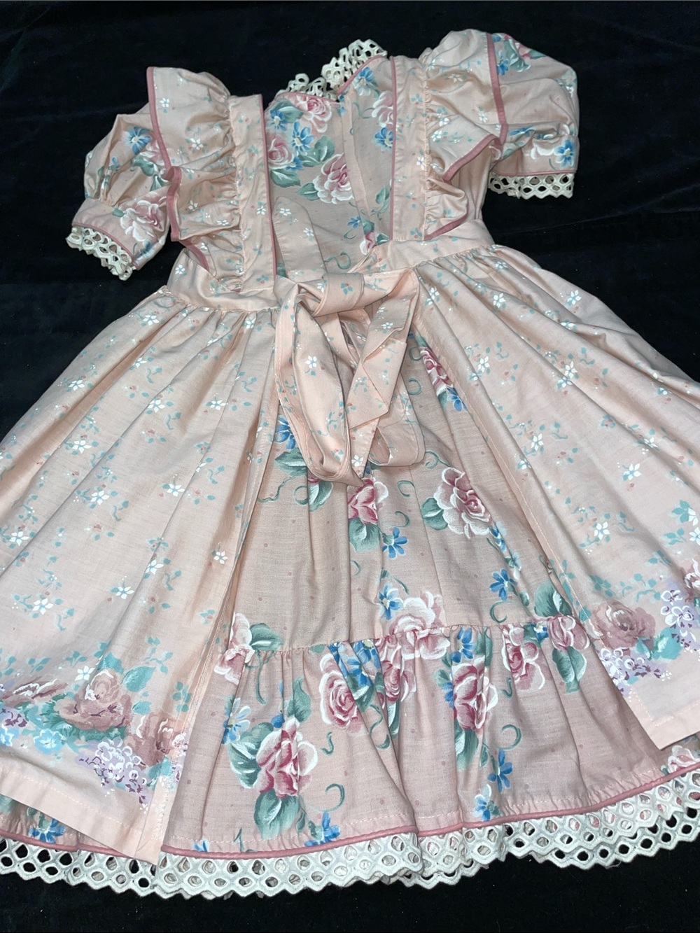 Girl’s DAISY KINGDOM 1990s Daisy Kingdom dress is two-piece dress & apron. Sz 5 - Picture 9 of 14